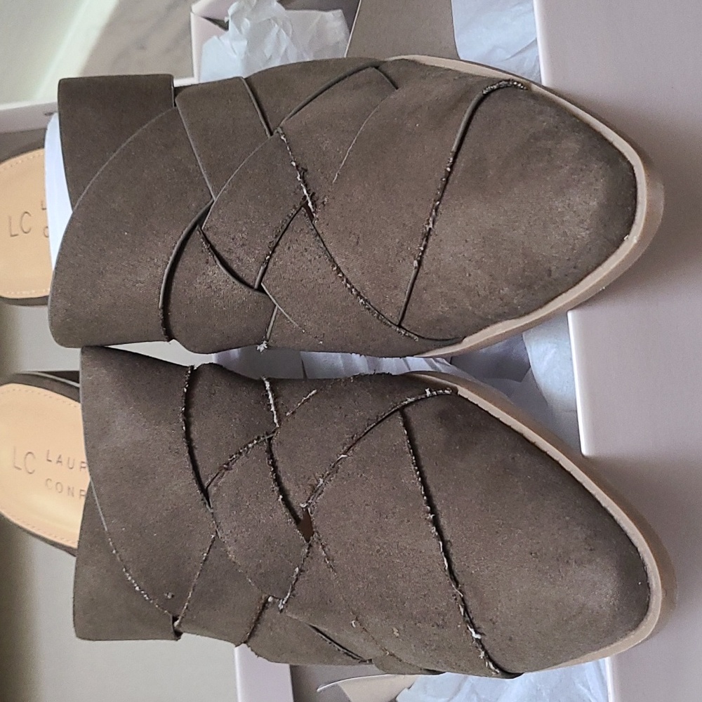 Lauren Conrad Rowann Taupe shoe